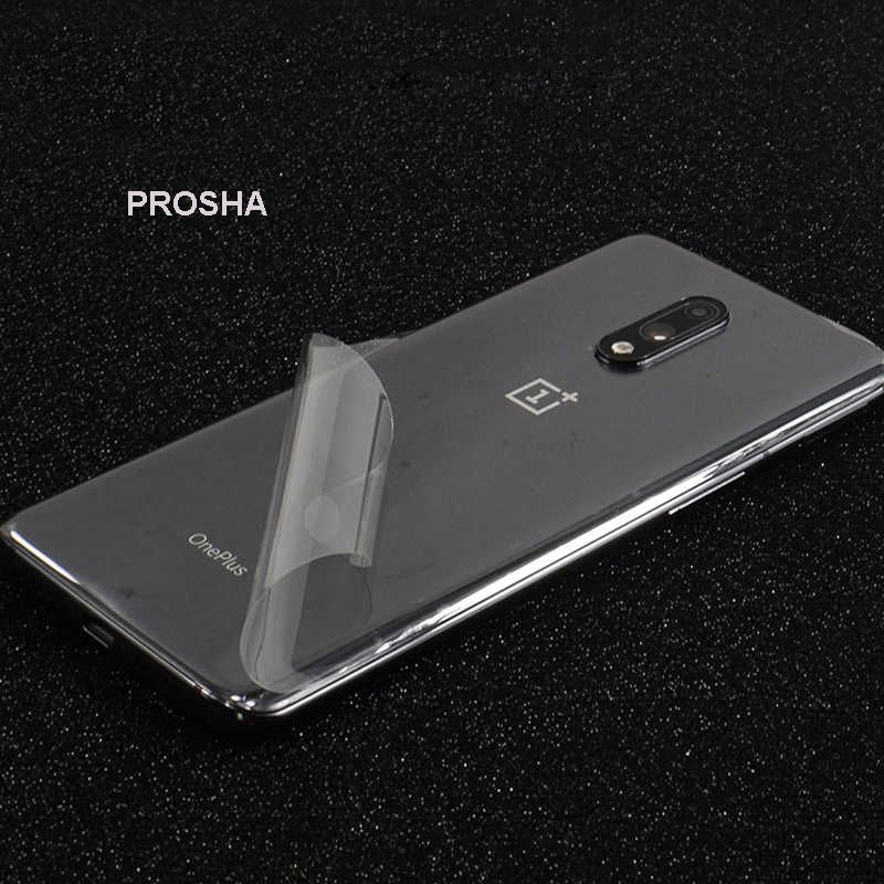 Back Poly Sticker for One Plus 6T (1+6T) Hydrogel Poly Sticker for OnePlus 6T (1+6T)  - Ultra Thin Transparent