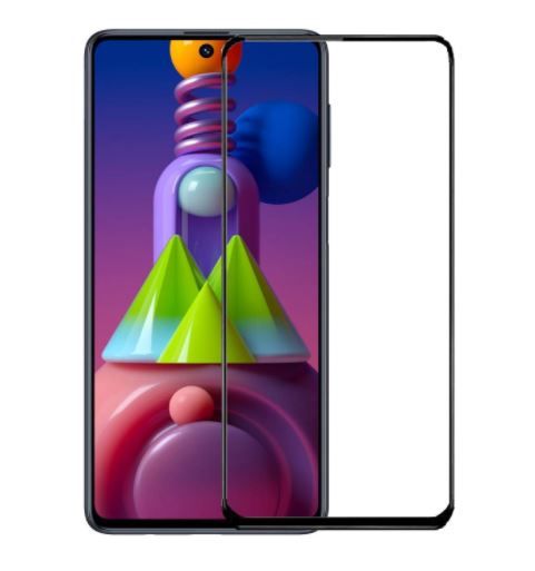 Samsung Galaxy F62 IGalaxy M51 I Galaxy A71 Edge to Edge Full Coverage Screen Guard