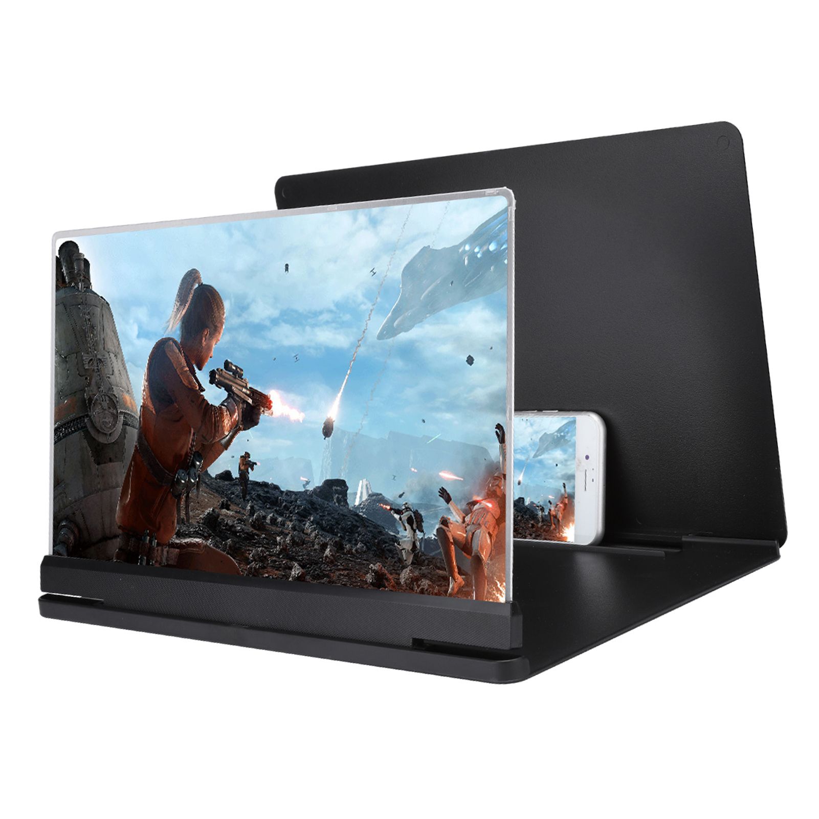 14in Folding Screen Magnifier HD Amplifier Stand Bracket ESC