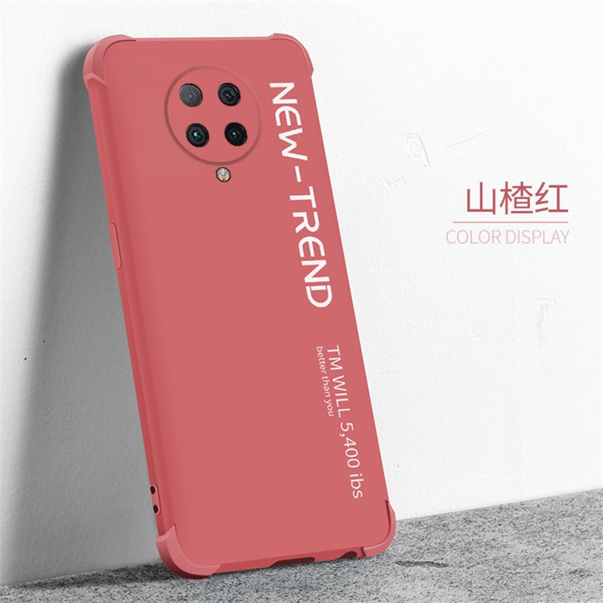 lthmy Ultra-thin Cute Soft Liquid Silicone Phone Case For Xiaomi Redmi K30 Ultra Luxury Painted Colorful Cover casing