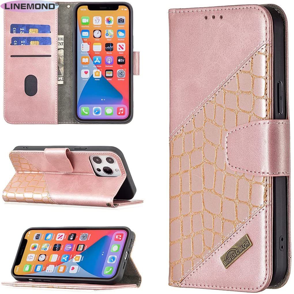 Case for Huawei P50 Pro Wallet Case Crocodile Pattern Flip Magnetic Protective Cover with Card Holder and Kickstand Case with Women and Men
