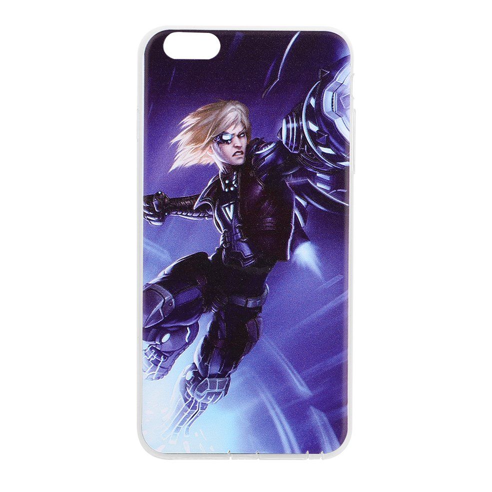 Soft TPU Case Cover Animation Pattern Transparent Painted Shell For iPhone