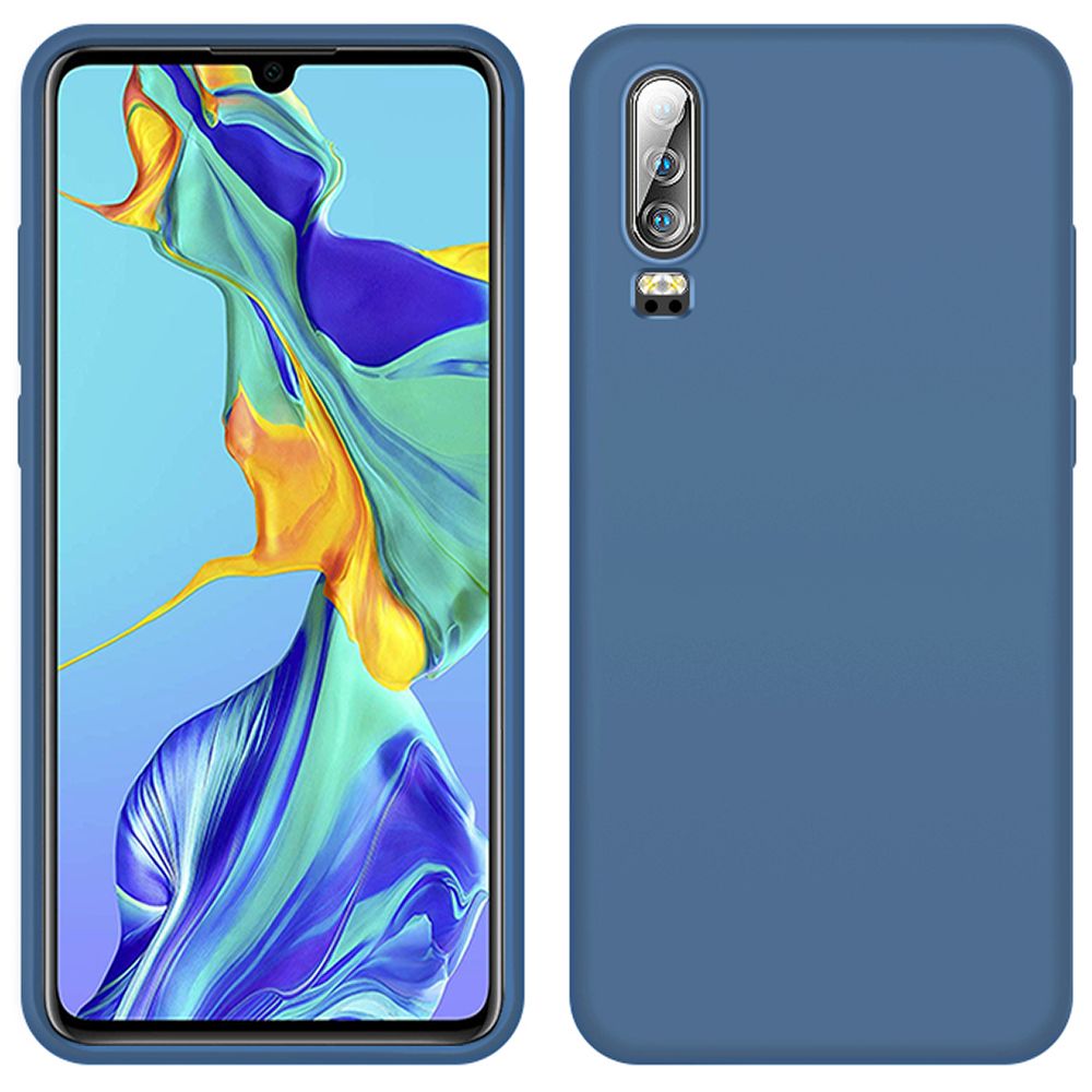 Liquid Silicone Soft Cover For Huawei P30 Shockproof Phone Case