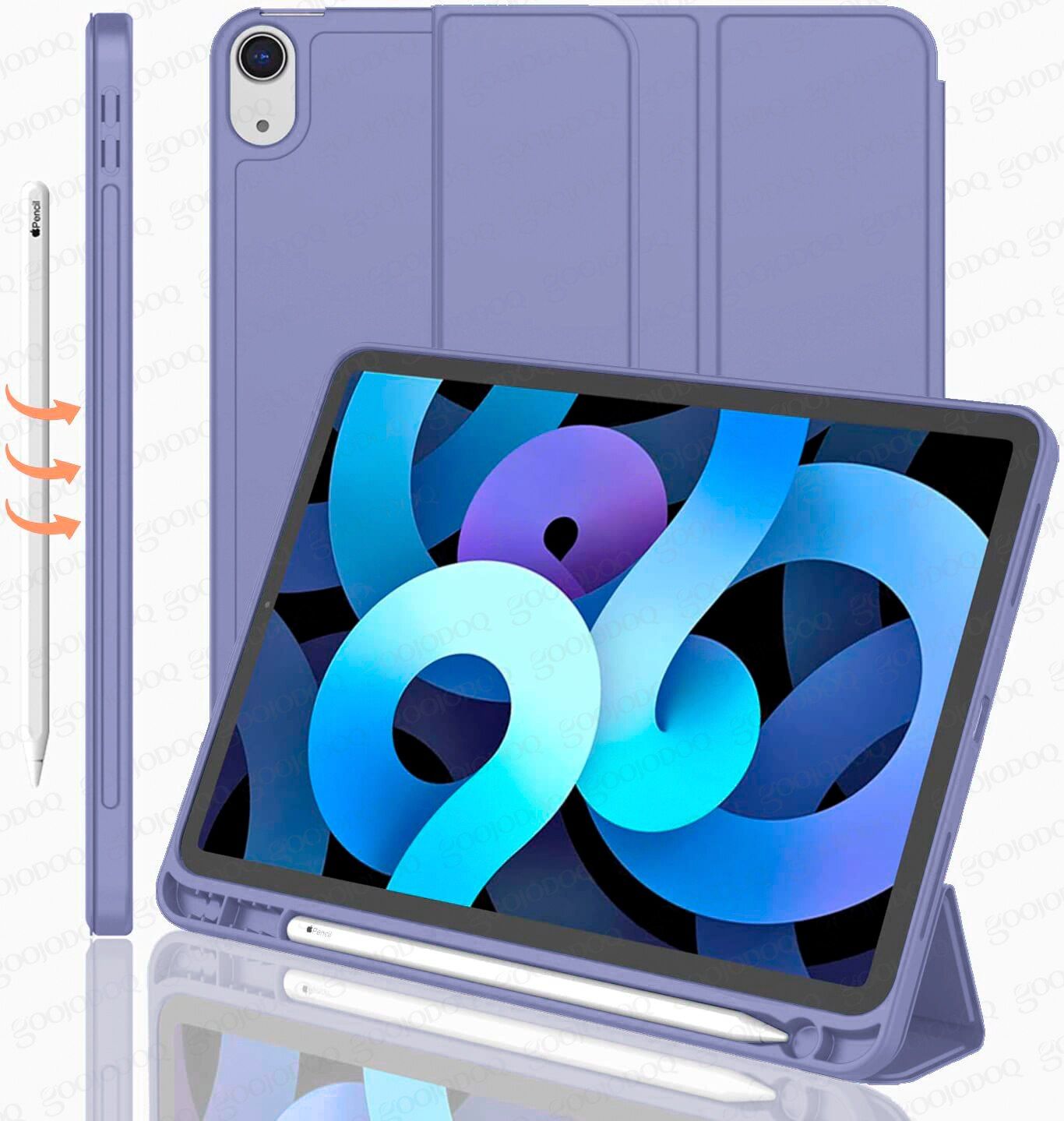 For iPad 10.2 Case 8th 7th generation for iPad Pro 11 Case 2021 2020 Air 4 10.9 2018 9.7 Case for iPad MINI 6 with Pencil Holder