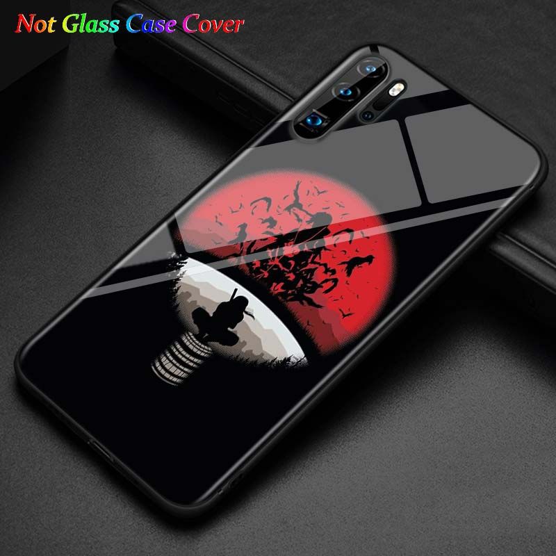 Japanese Cartoon Animation for Huawei P Smart Z Plus 2019 P30 P20 Pro P10 P9 P8 Lite Plus Super Bright Black Phone Case