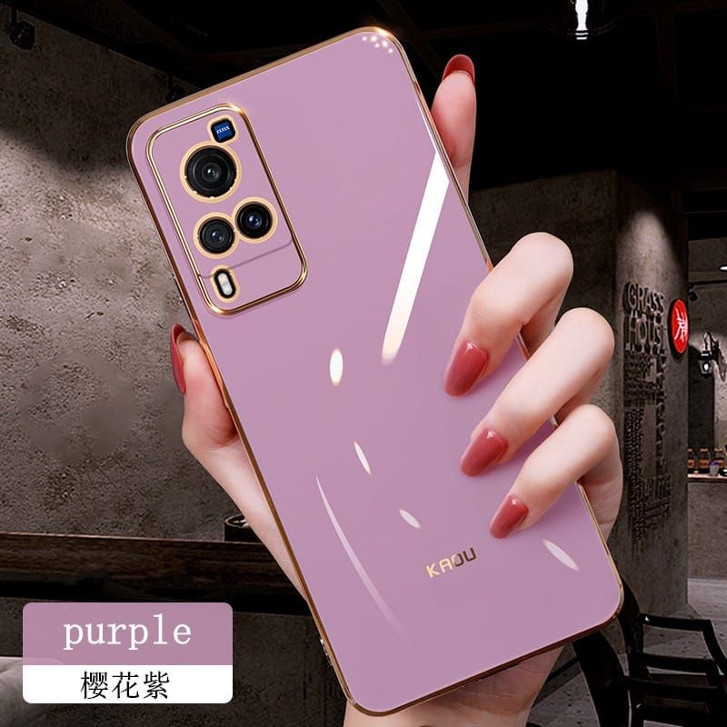 Vivo V21E/Vivo Y73 (2021) Camera Protaction Luxury Shockproof Liquid Silicone Back Cover - Phone Back Cover - Camera - Phone - Phone