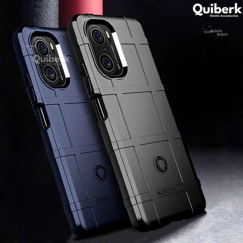 Quiberk for Xiaomi POCO F3 / Mi 11X Shockproof Armor Case Full Protection Soft Phone Back Cover