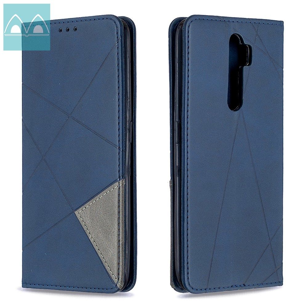 Flip Case For OPPO A5  / OPPO A9  Wallet Cover with Mixed Color Magnetic Stand Card Slots Phone Cover Casing