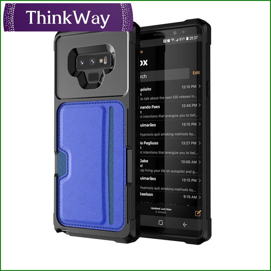 Full-body Rugged Holster Case With 360° Of Flexible TPU Polycarbonate Anti-drop and anti-collision comprehensive protection For Samsung S9 & Samsung S9 plus