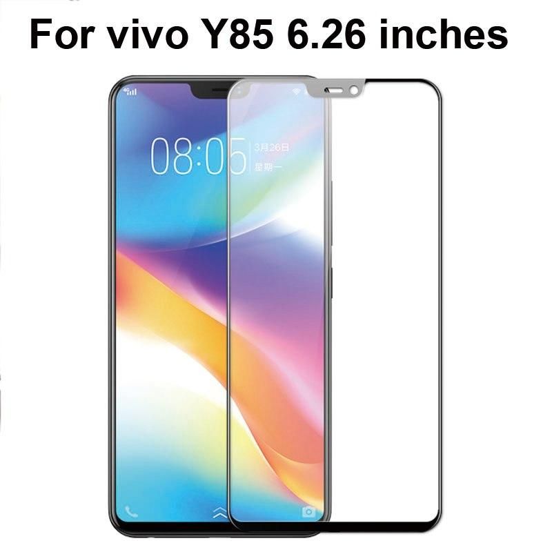 Vivo Y85 - 6D Tempered Glass Screen Protector - Transparent
