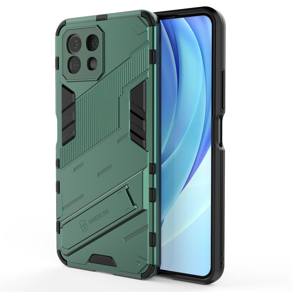 For Xiaomi Mi 11 Lite Case Camera Protection Back Cover Bumper with Kickstand Phone Stand Hardcase