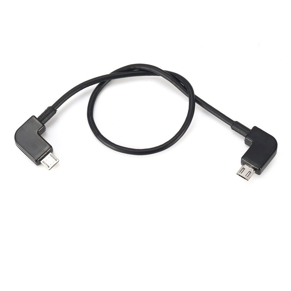 MA Micro USB to Micro USB Data Cable Line Android For DJI Spark Mavic Controller-Black