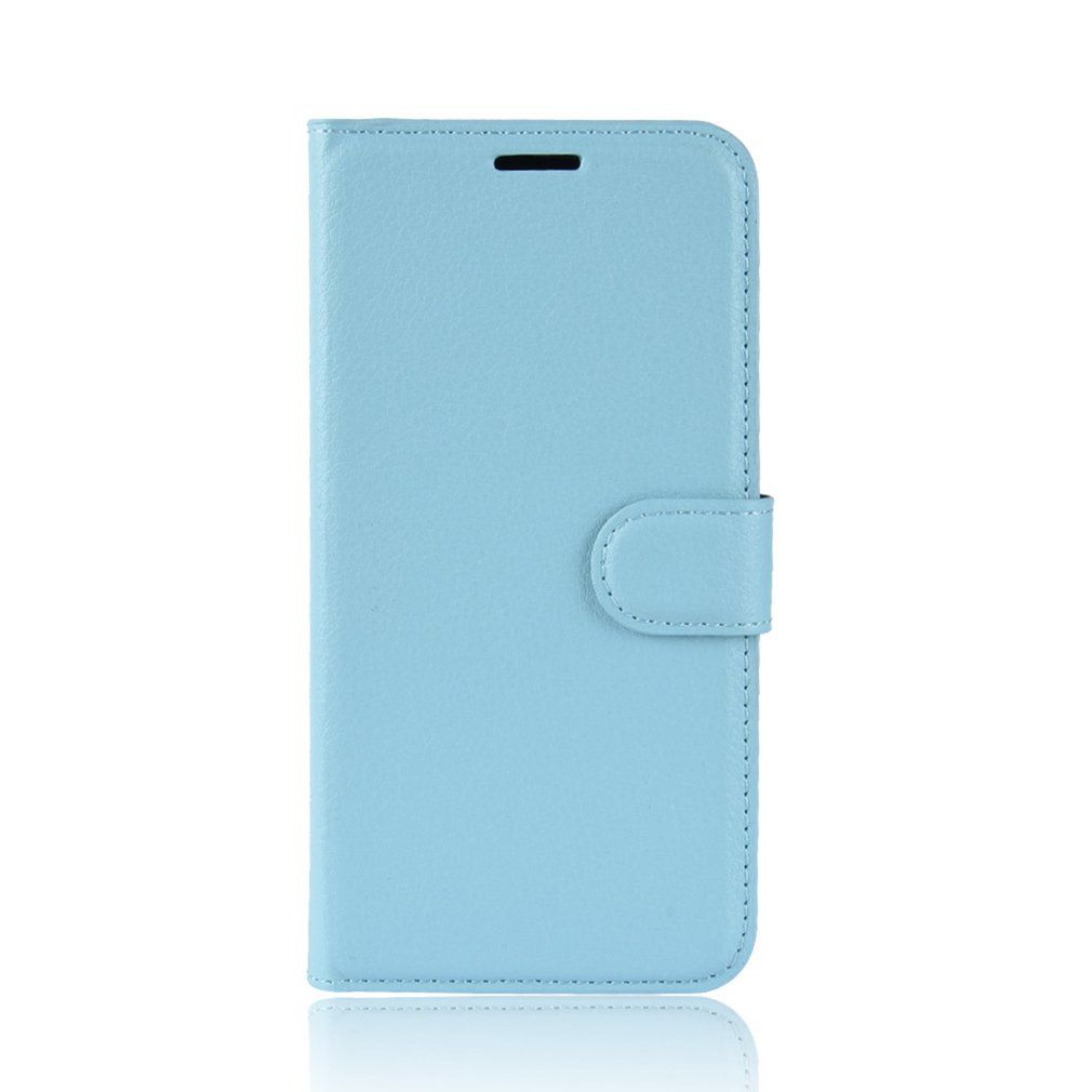 Mobile Phone Protective Case For Samsung A6 Shockproof Flip Cover Casing Blue