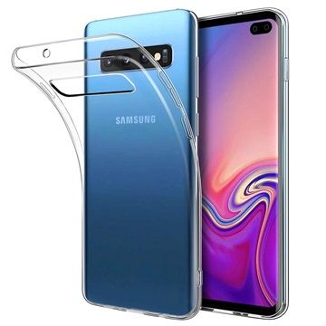 Samsung Galaxy S10 Plus Comfortable Clear Transparent Soft TPU Back Case Cover