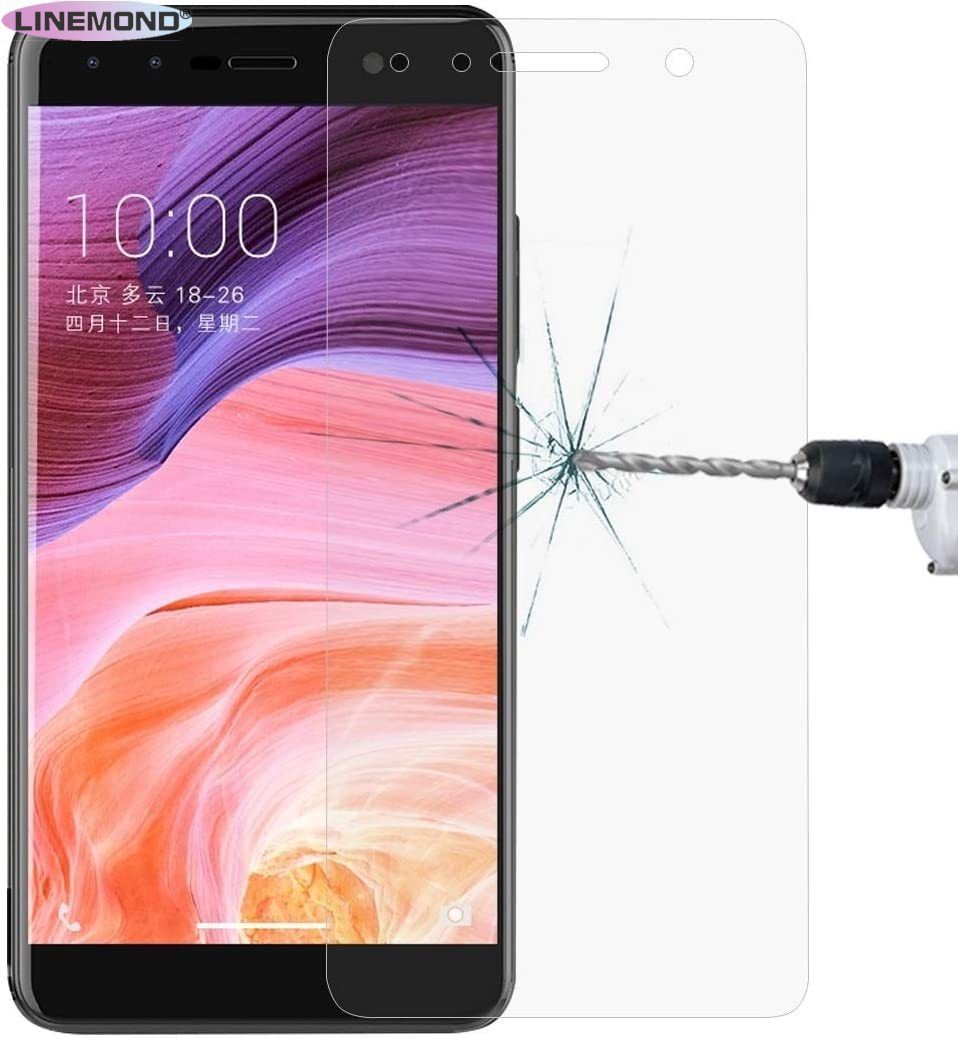 Phone Tempered Film for ZTE Blade A3 (2017) 0.26mm 9H Surface Hardness 2.5D Explosion-Proof Tempered Glass Screen Film