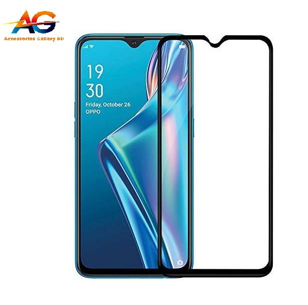 Oppo A11K Tempered Glass Screen Protector 6D/9D/11D - Black