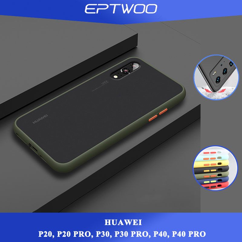 For HUAWEI P20 P30 P40 PRO Phone Case Transparent Anti-Shock Hybrid Silicone Casing Clear Soft Back Cover ZSMS-01