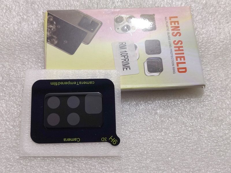For Redmi 10 / Redmi 10 Prime Camera Lens Shield Protector Tempered Glass Guard