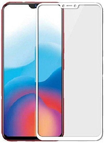5D Glass for Oppo A3s/A5 - White and Transparent