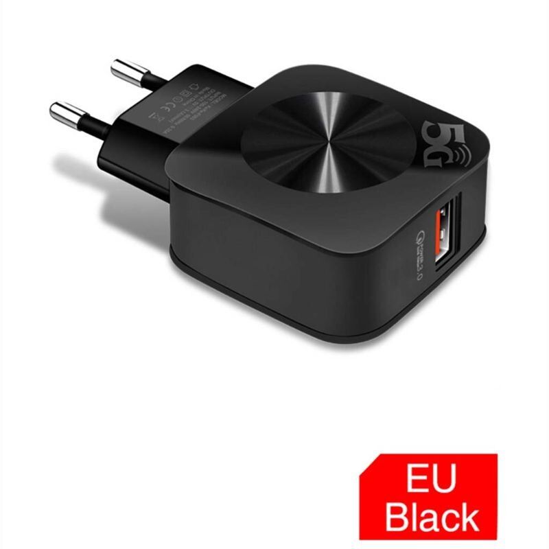 US EU Plug Quick Charge QC 3.0 USB Fast Charger Power Adapter For Cellphone