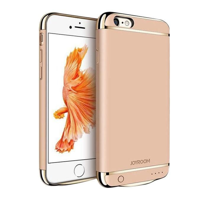 External Backup Battery Power Bank Case For iphone 7 2500mAh - Gold