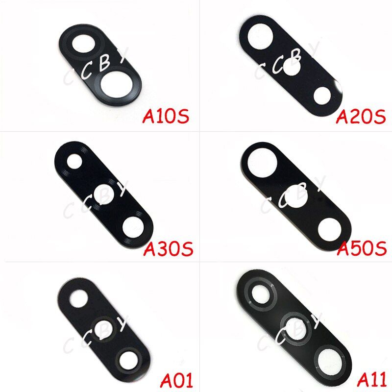 30pcs Rear Back Camera Glass Lens For Samsung Galaxy A10S A107 A20S A207 A30S A307 A50S A507 A01 A11 with Ahesive Sticker