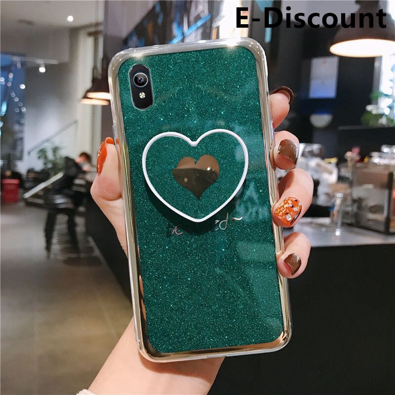 For Samsung Galaxy A03 Core Case Fashion Couple Cases Bling Gold Glitter Loved Bracket Holder Stand Ring Soft Protector Cover Samsung A03 Core Back Cover