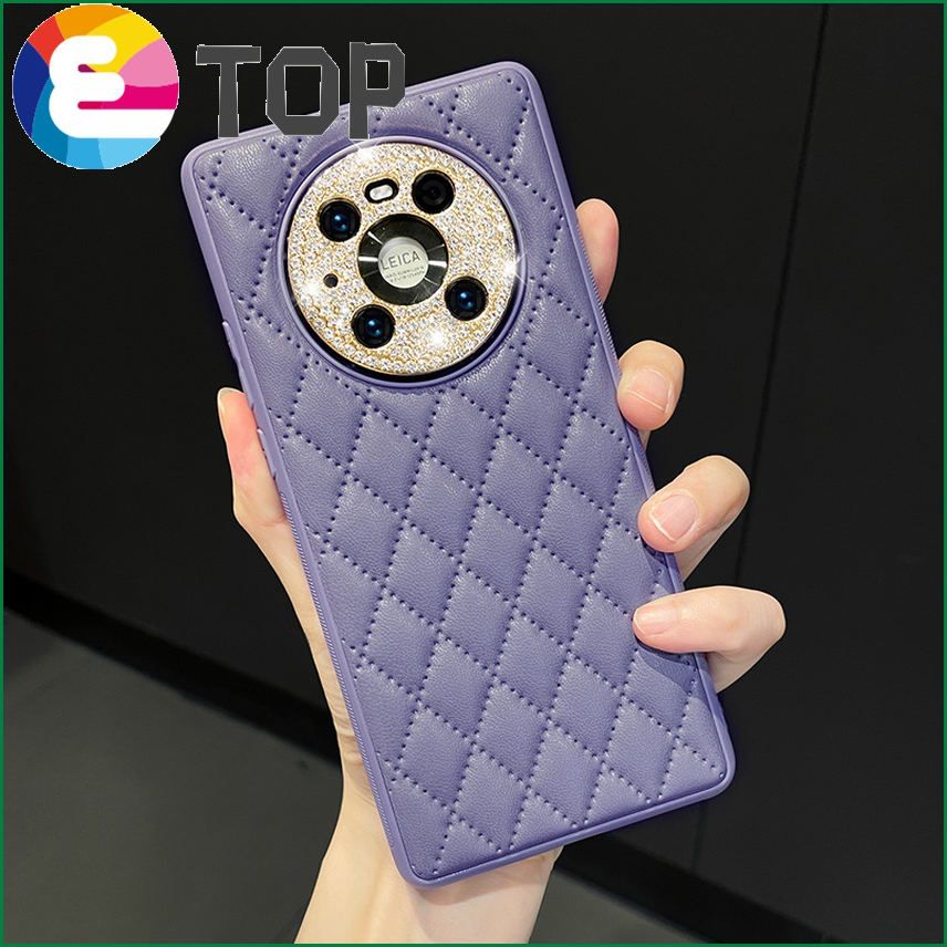 Suitable for Huawei mate40pro mobile phone shell diamond pattern mate40 mobile phone cover lens all-inclusive mete soft shell