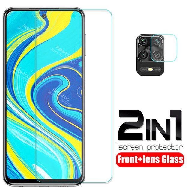 Xiaomi_Mi_Note_9 and 9s 2-in-1 Combo (Front and Back Camera lenss Protector Glass)
