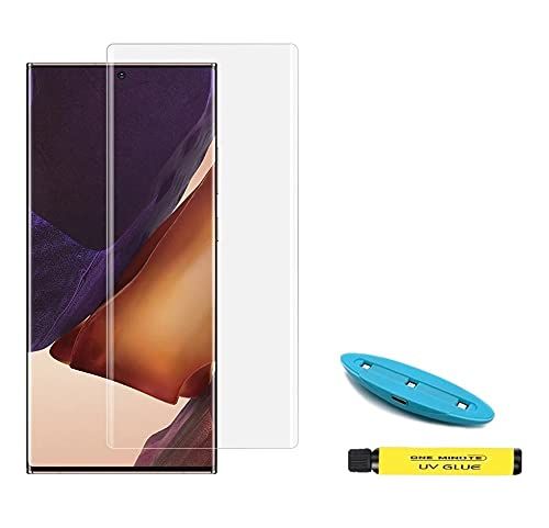 One Minute Series UV Screen Protector for Samsung Galaxy S20 Ultra with Edge to Edge Full Screen Coverage & Installation Kit