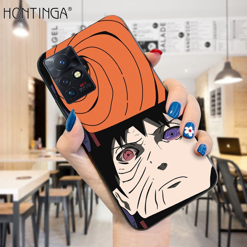 Hontinga for Infinix Zero X Back Cover Cute Cartoon Anime Naruto Case ShockProoof Soft Silicone TPU Phone Cases