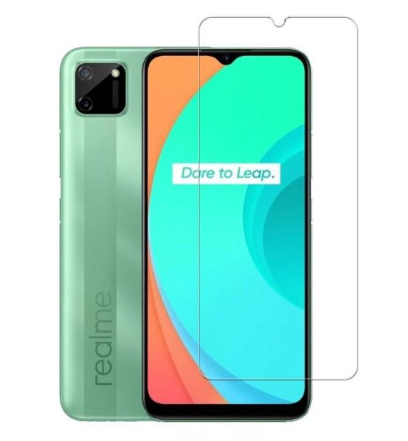 3pcs Glass for Oppo Realme C11 Protector 9H Tempered Glass Screen Protector
