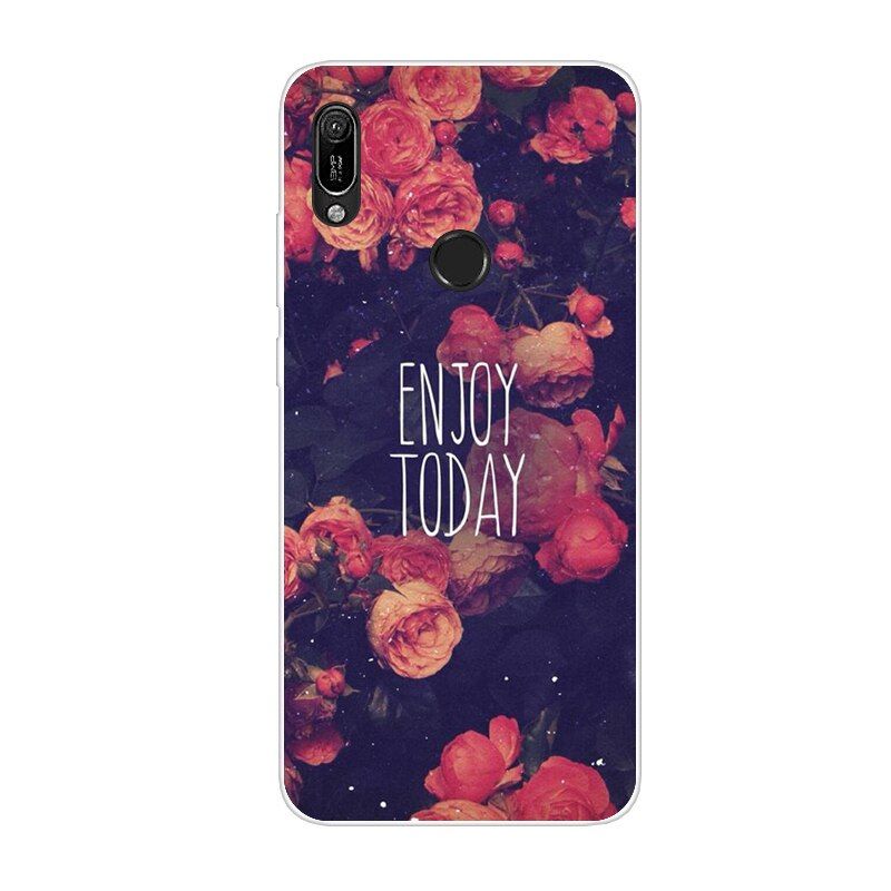 For Huawei Y6S Case Soft Silicone Back Cover Case on For Huawei Y6S 2020 Phone Back Cover JAT-LX1 LX3 L29 L41 Fundas y6 2019