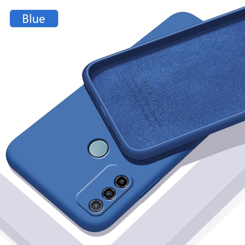 Biruiqu For OPPO A33 A53 Case Liquid Silicone Soft Rubber Shockproof Cover