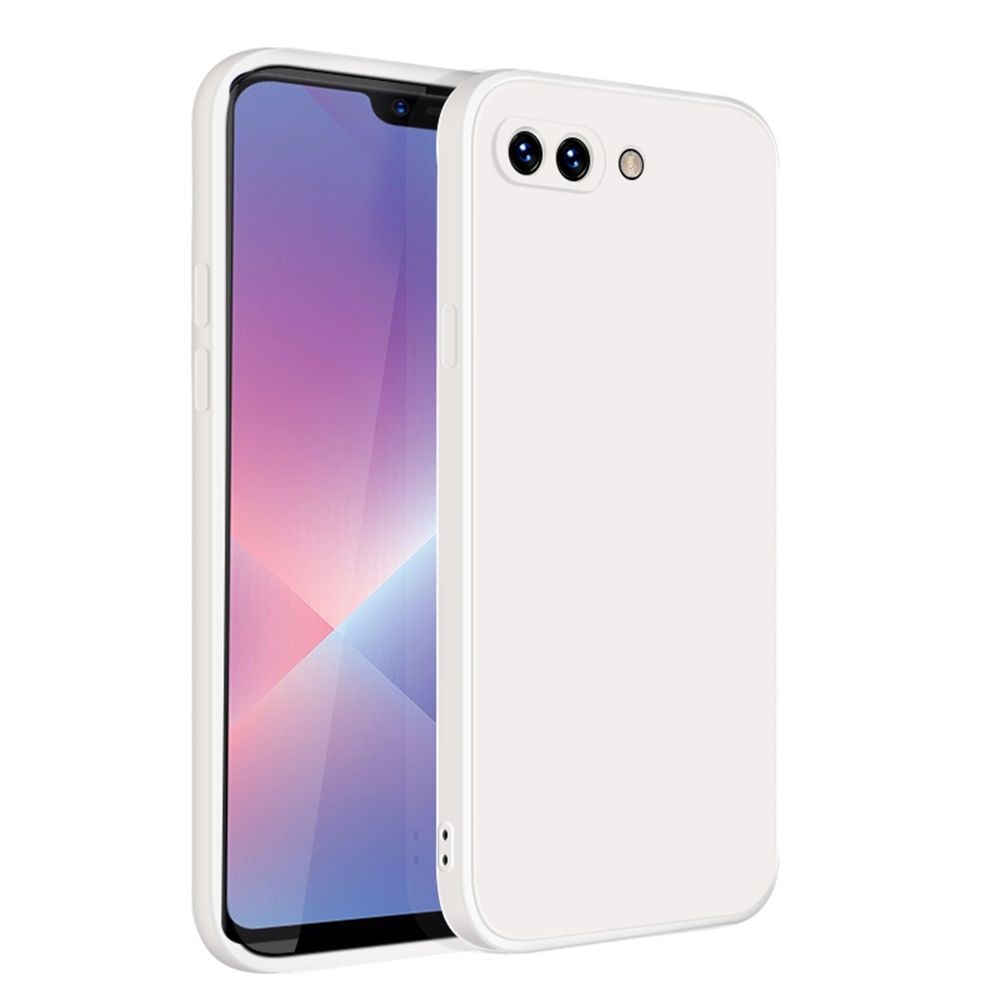For OPPO A3S Silicone Case Slim Liquid Silicone Gel Rubber Shockproof Anti-Scratch Protective Cover