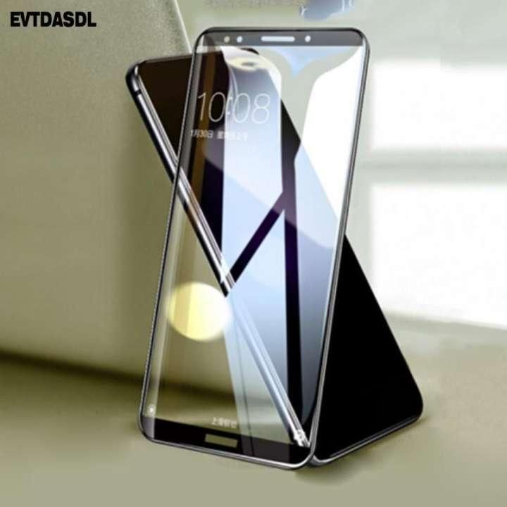 Huawei Y9 2018 - 6D Tempered Glass HD Screen Protector - Transparent...