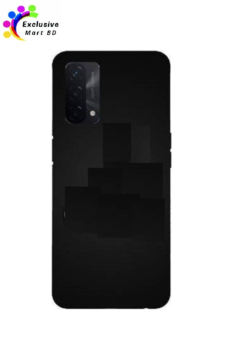 Oppo A74 Luxurious Toughened Shockproof Back Glass Case Cover