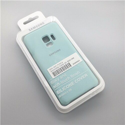 Samsung Galaxy S9 Plus Silky Soft-touch  Silicone Shell Cover  Case for Galaxy S9 S9+ S9 Plus With Retail Box
