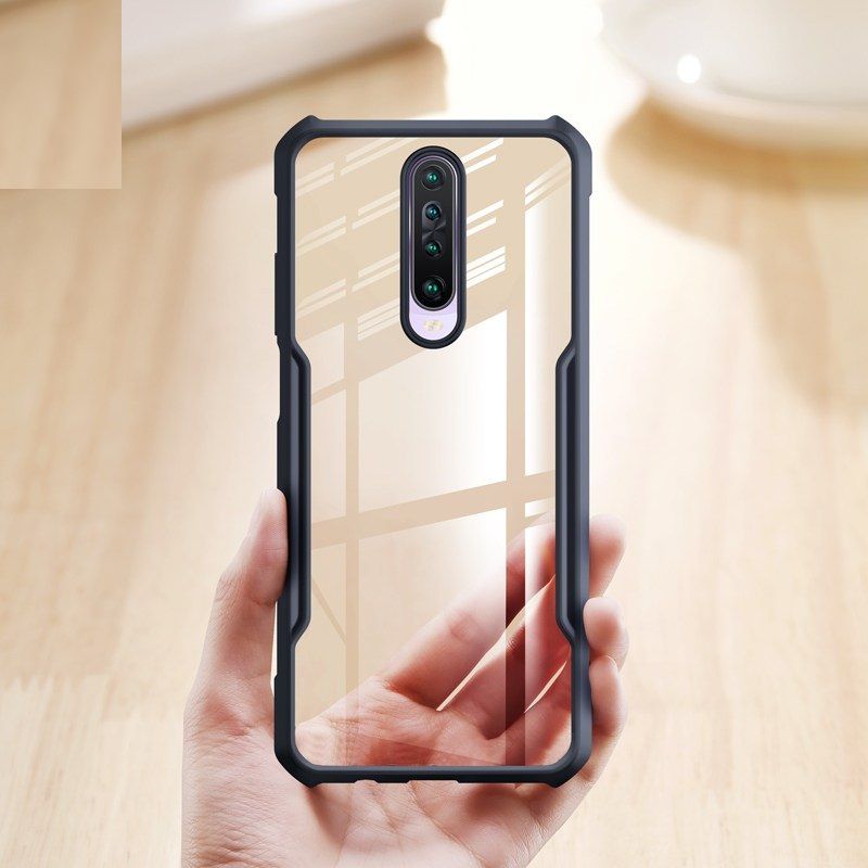 For Redmi K30 New Case High Quality Shookproof Cover Transparent For Xiaomi Redmi POCO X2 Cover With Bumper