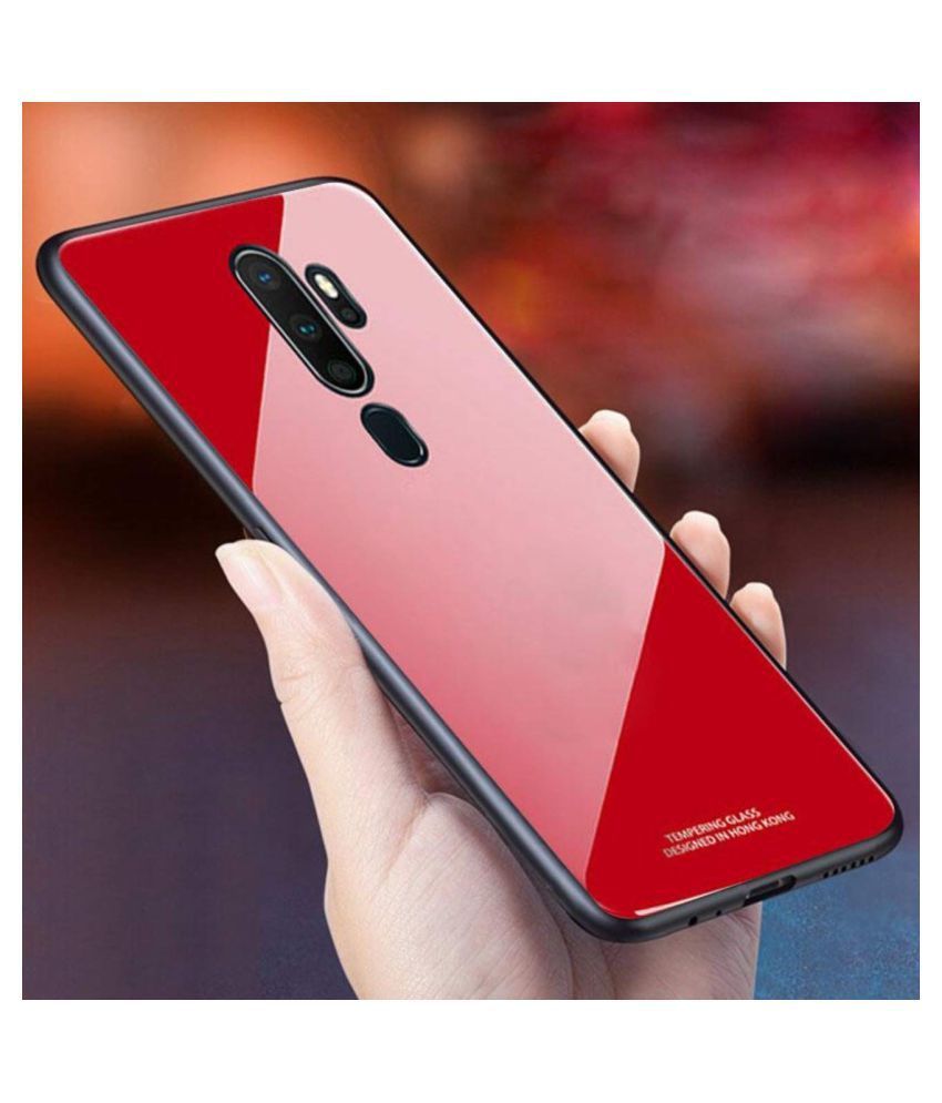 Oppo A9 2020 Glass case cover Oppo A5 2020 Glass Cover