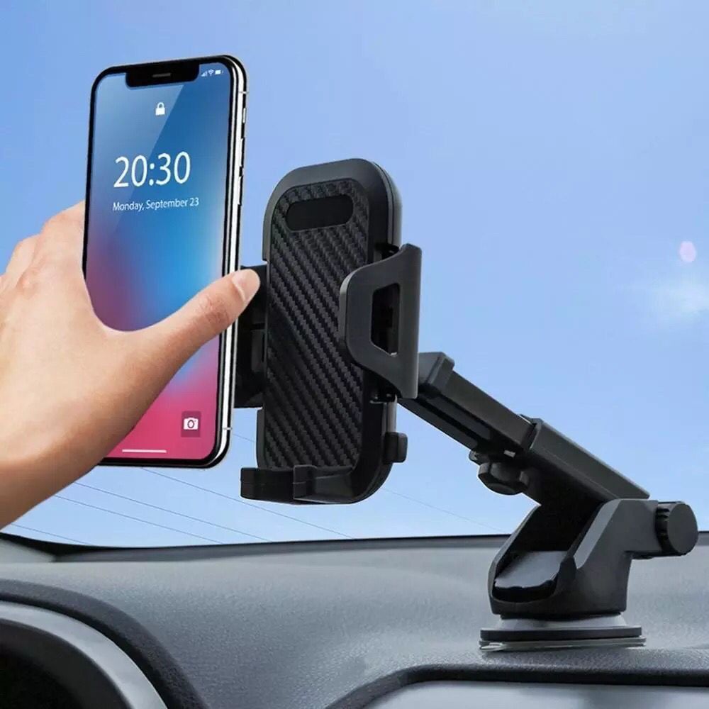 360° Rotating In Car Suction Mobile Phone Holder Stand Windscreen Universal Super Strong Car Mount
