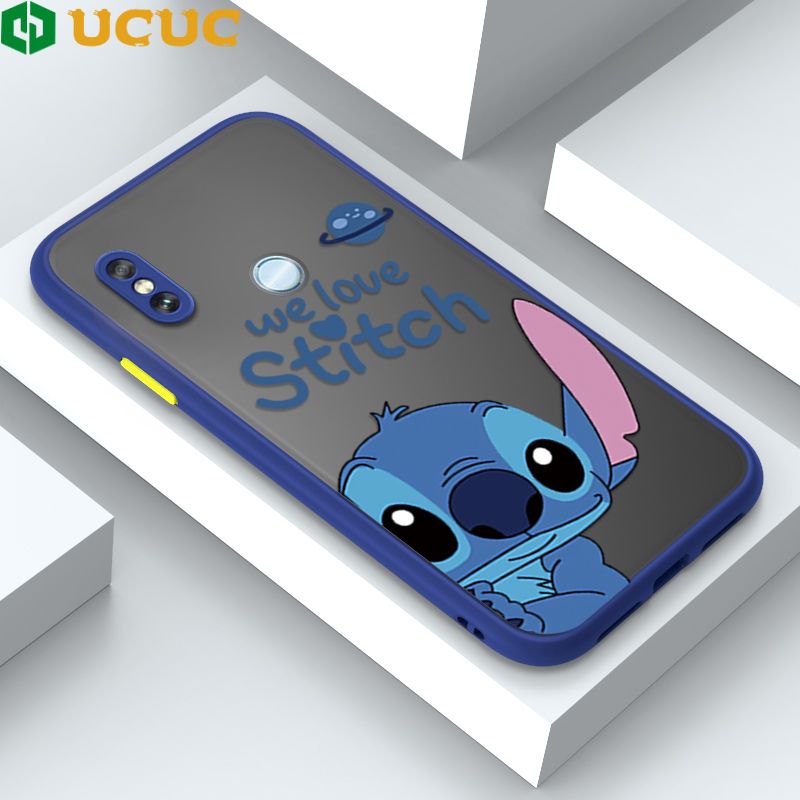 UCUC for Redmi Note 5 Pro Case Cute Cartoon Cute Little Monster Soft Edge Frosted Transparent Phone Case