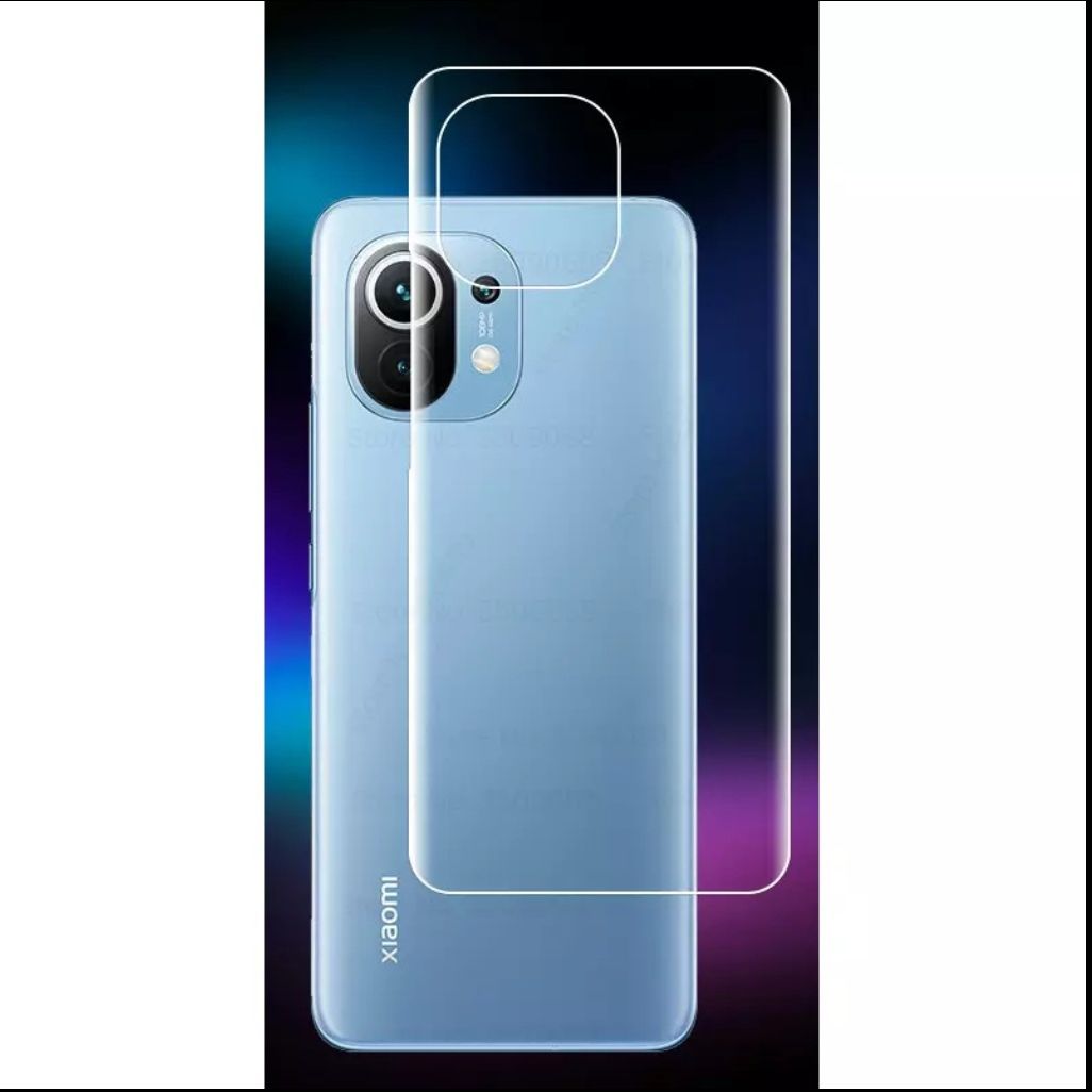 For Xiaomi 11 Lite (5G) NE / Mi Lite (5G) / Mi 11 lite  _TPU Protective Film Hydrogel Back POLY / TPU Protector Screen Protector Anti-Shatter / High Definition (Back POLY)