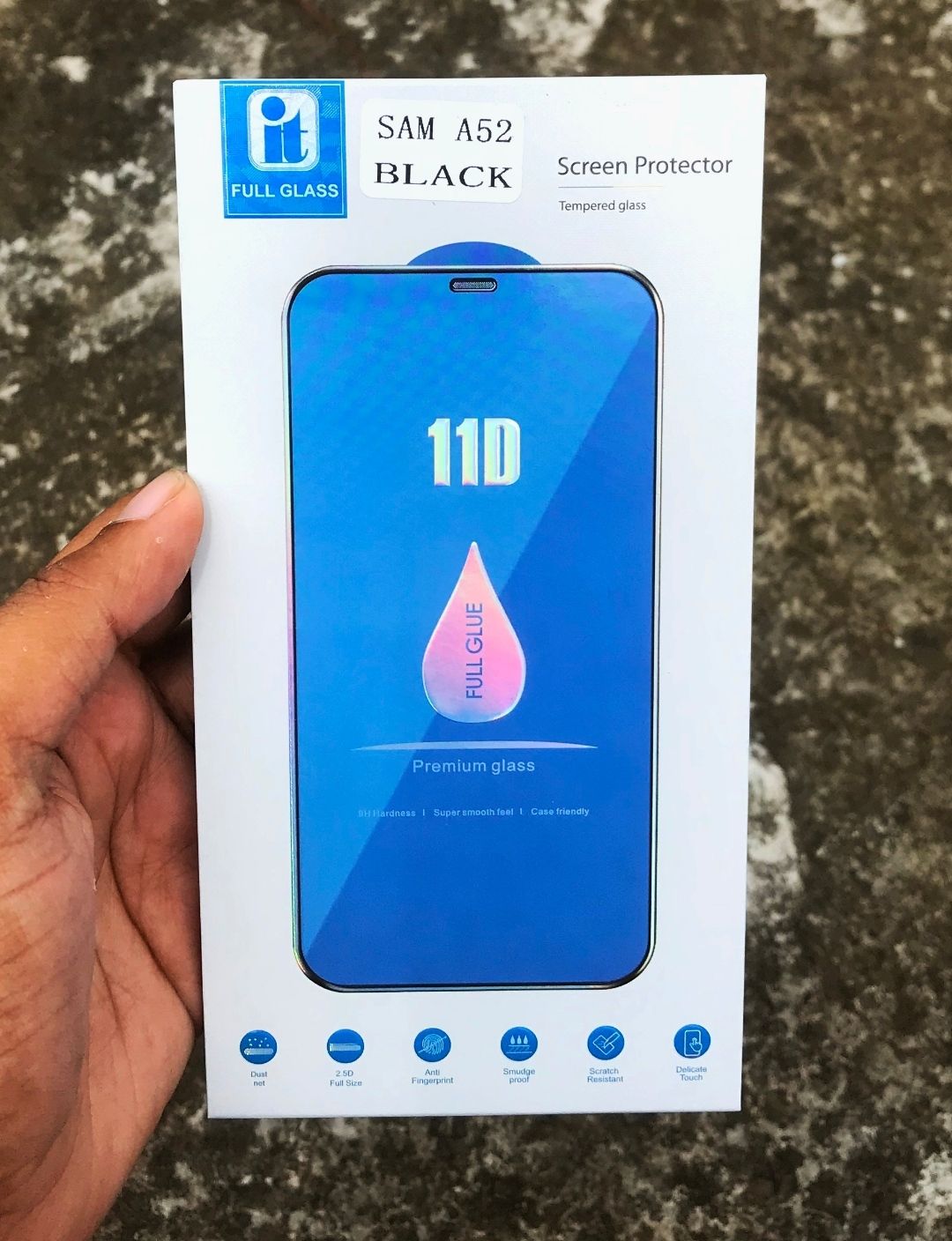 Full Glue 11D HD Tempered premium protective Glass For Samsung galaxy A52