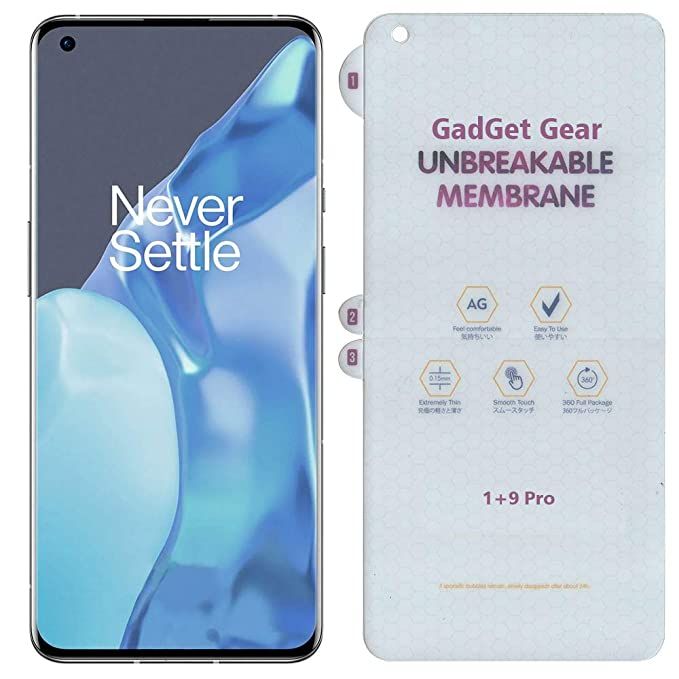 Scratch Resistant Clear Transparent Hydrogel Screen Protector Film for OnePlus 9 Pro / 8 Pro / 8 / 7 Pro