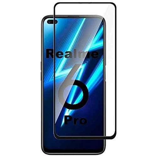 Realme 6 Pro Tempered Glass Screen Protector 6D/9D/11D - Black
