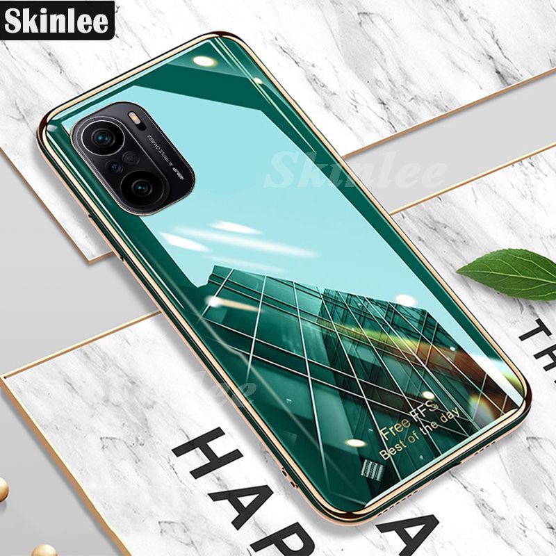 Phone Back Cover For Xiaomi Redmi Note 10 5G Silicone Soft Case Electroplated Avocado Green Glitter Full Protector Phone Cases Xiaomi Redmi Note 10 5G Case
