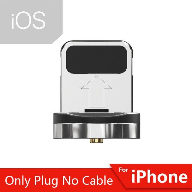 Liquid Magnetic Cable Micro USB Type C For iPhone Lighting Cable 1M 3A Fast Charging Wire Type-C Magnet Charger Phone Cable