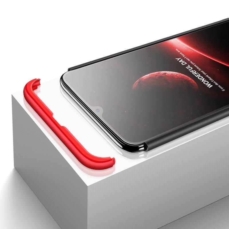 Huawei Y9 (2018) Luxury 360 Degree GKK Full Protection Back Cover - Red