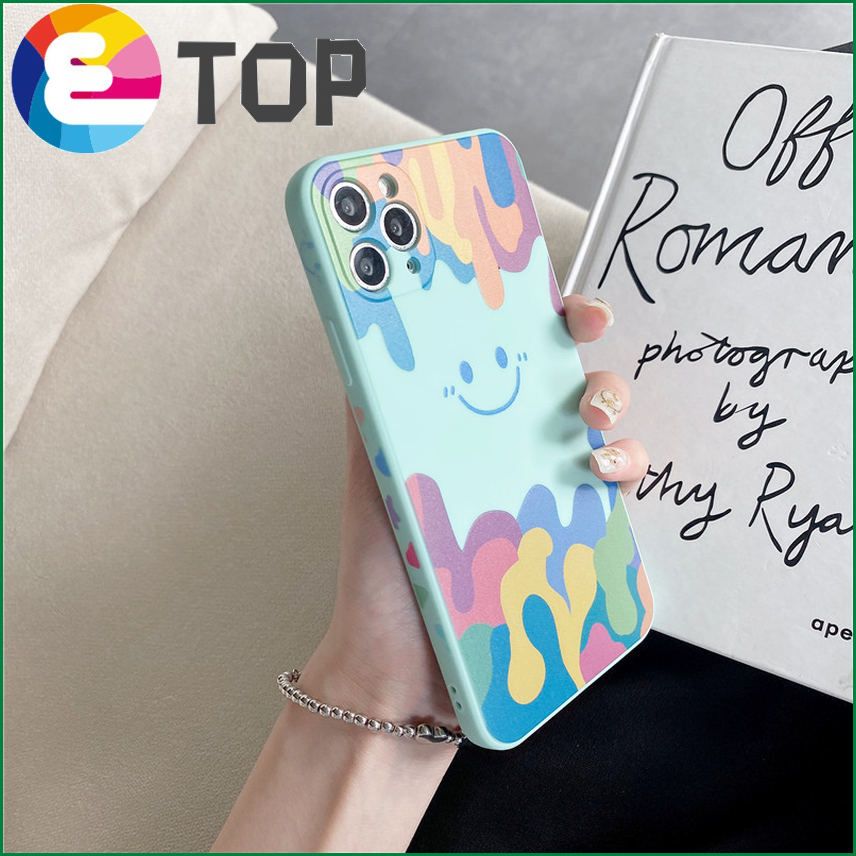 vivox60pro mobile phone shell watercolor Rubik's cube suitable for X50 protective sleeve men and women iqooZ3 soft 9y73S10 painted